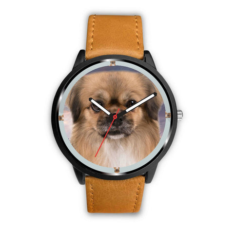 Lovely Tibetan Spaniel Dog Art Print Wrist Watch-Free Shipping