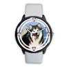 Lovely Alaskan Malamute Dog Print Wrist watch - Free Shipping