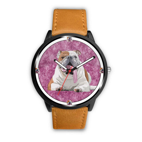 Amazing Bulldog Art Print Wrist watch - Free Shipping