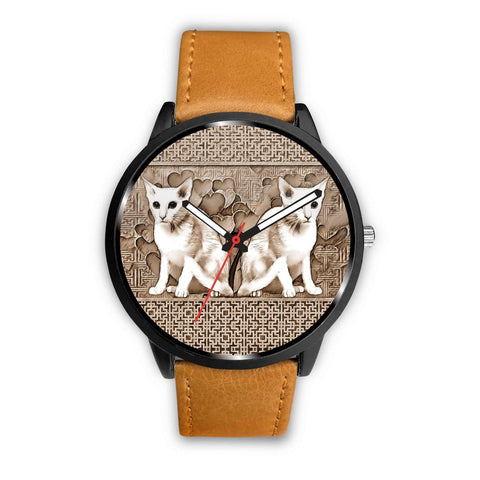 Oriental Shorthair Cat Print Wrist Watch-Free Shipping