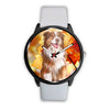 Cute Australian Shepherd Print Wrist Watch - Free Shipping