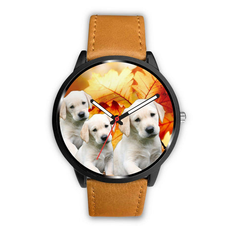 Labrador Retriever Puppies Print Wrist Watch - Free Shipping