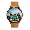 German Shepherd Puppy Print Wrist watch - Free Shipping