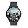 German Shepherd Puppy Print Wrist watch - Free Shipping