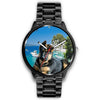 Cute German Shepherd Puppy Print Wrist Watch- Free Shipping