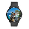 Cute German Shepherd Puppy Print Wrist Watch- Free Shipping