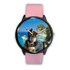 Cute German Shepherd Puppy Print Wrist Watch- Free Shipping