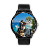 Cute German Shepherd Puppy Print Wrist Watch- Free Shipping