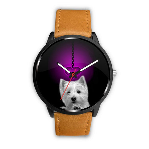 Westie Dog Print Wrist Watch-Free Shipping