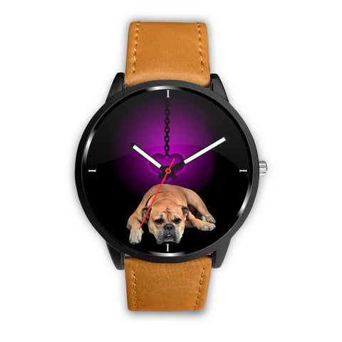 Amazing Bullmastiff Print Wrist Watch-Free Shipping