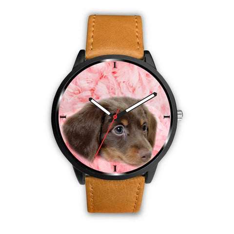 Cute Dachshund Print Wrist Watch - Free Shipping