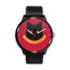 Bombay cat Print On Red Wrist Watch-Free Shipping
