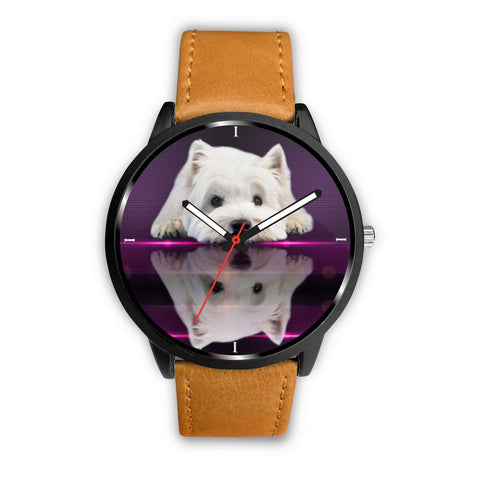 West Highland White Terrier (Westie) Dog Print Wrist Watch-Free Shipping