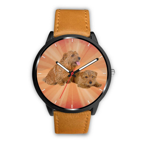 Norfolk Terrier Puppies Print Wrist Watch-Free Shipping