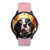 Cute Bernese Mountain Dog Print Wrist Watch - Free Shipping