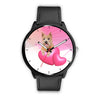 Cute Norwich Terrier with Love Print Wrist Watch-Free Shipping