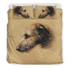 Irish Wolfhound Dog Print Bedding Set-Free Shipping