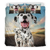 Dalmatian Dog Print Bedding Set- Free Shipping