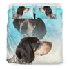 Bluetick Coonhound Dog Print Bedding Sets-Free Shipping