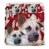 Cute Chinook Dog Print Bedding Set- Free Shipping