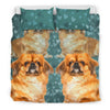 Pekingese Dog Art Print Bedding Set-Free Shipping