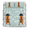 Welsh Terrier Dog With Cap Print Bedding Sets-Free Shipping