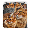 Lovely Somali Cat Print Bedding Set-Free Shipping