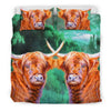 Highland Cattle (Cow) Art Print Bedding Set-Free Shipping