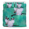Lovely Snowshoe Cat Print Bedding Set-Free Shipping