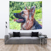German Shepherd Dog Art Print Tapestry-Free Shipping