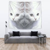 Turkish Angora Cat Print Tapestry-Free Shipping