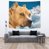 Cute American Staffordshire Terrier Print Tapestry-Free Shipping