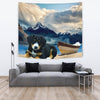 Entlebucher Mountain Puppy Print Tapestry-Free Shipping