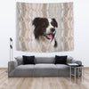 Cute Border Collie Print Tapestry-Free Shipping