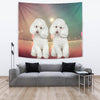 Cute Poodle Dog Print Tapestry-Free Shipping