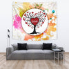Colorful Tree Print Tapestry-Free Shipping