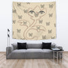 Butterfly Eyes Print Tapestry-Free Shipping