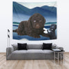Cute Barbet Dog Print Tapestry-Free Shipping