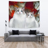 Cute Ragdoll Cat Print Tapestry-Free Shipping