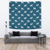 Bloodhound Dog Paws Pattern Print Tapestry-Free Shipping