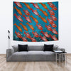 Cherry Barb Fish Print Tapestry-Free Shipping