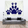 Dog Paws Print Tapestry-Free Shipping