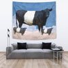 Amazing Belted Galloway Cattle (Cow) Print Tapestry-Free Shipping
