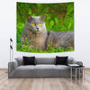 Chartreux Cat Nature Print Tapestry-Free Shipping