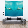 Shark Fish Print Tapestry-Free Shipping