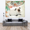 Cute Himalayan guinea pig Print Tapestry-Free Shipping