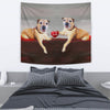 Border Terrier Love Print Tapestry-Free Shipping
