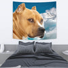 Cute American Staffordshire Terrier Print Tapestry-Free Shipping