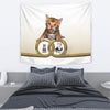 Cute Bengal cat Print Tapestry-Free Shipping