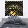 Vizsla Dog Golden Art Print Tapestry-Free Shipping